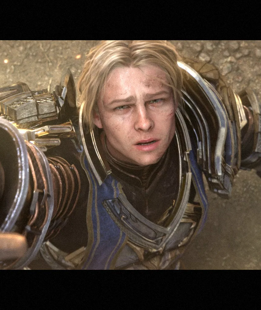 Anduin — World of Warcraft: Battle for Azeroth cinematic trailer. Hair / sim rigs.