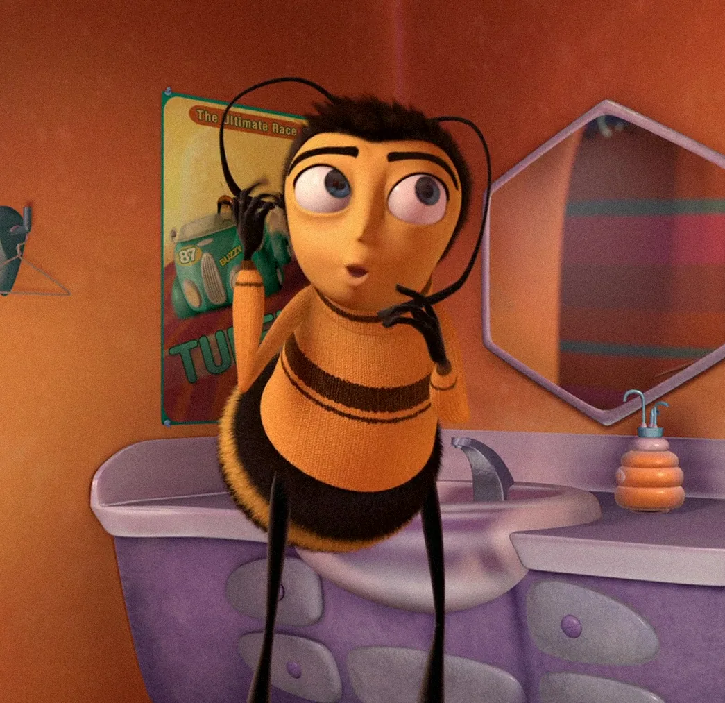 Bee characters — Bee Movie. Fur / Character FX.