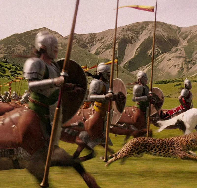 Centaur crowds — The Chronicles of Narnia: The Lion, the Witch and the Wardrobe. Crowd rigs.