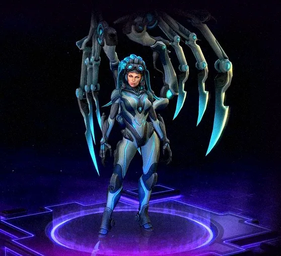 Queen of Ghosts — Queen of Ghosts Kerrigan - Heroes of the Storm. Character rig.