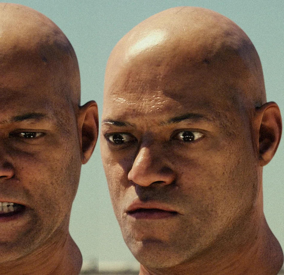Morpheus — The Matrix Reloaded. Universal capture.