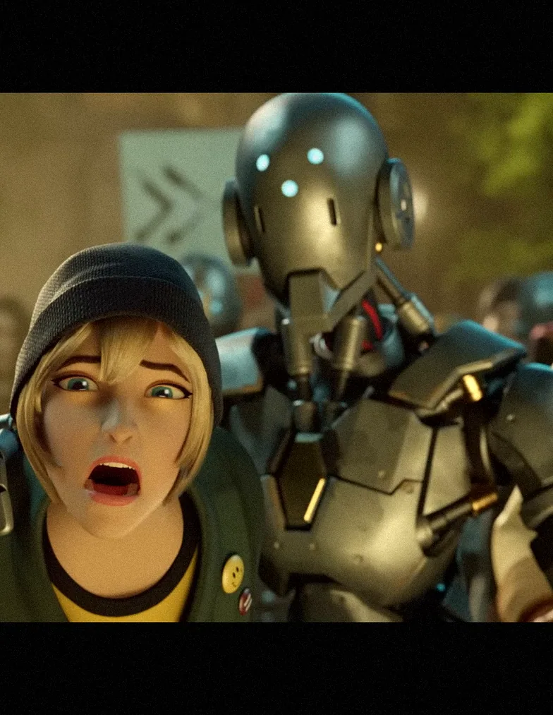 Crowd omnics — Overwatch: Alive. Character rigs.