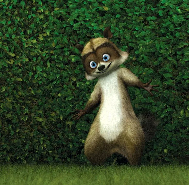 RJ — Over the Hedge. Fur / Character FX.